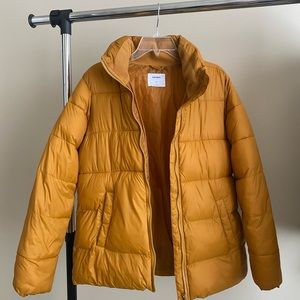 Yellow Puffer Jacket